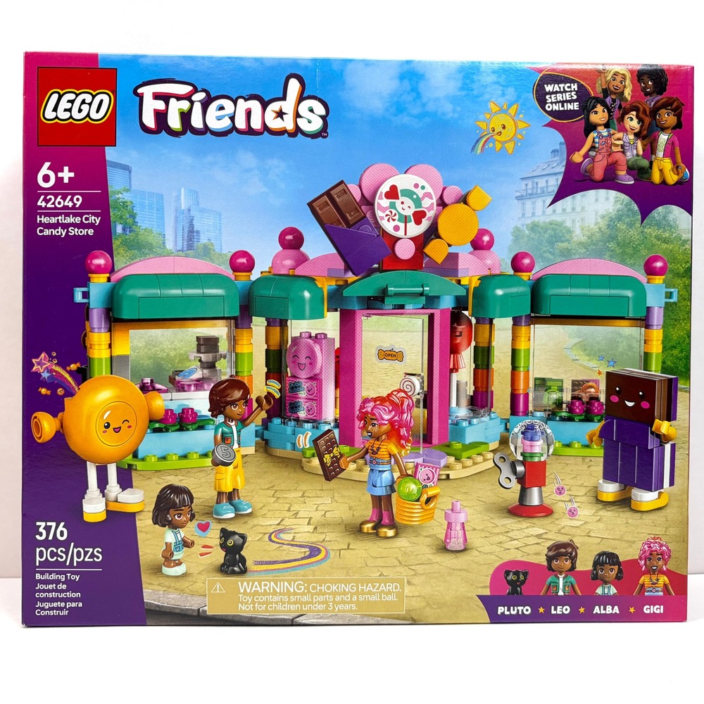 LEGO Friends Heartlake City Candy Store 42649 Building Set Kids New, Sealed